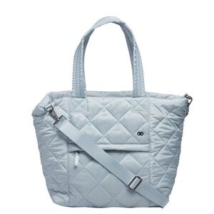 CALIA Women’s Quilted Travel Tote Lightweight Carryall Crossbody Bag